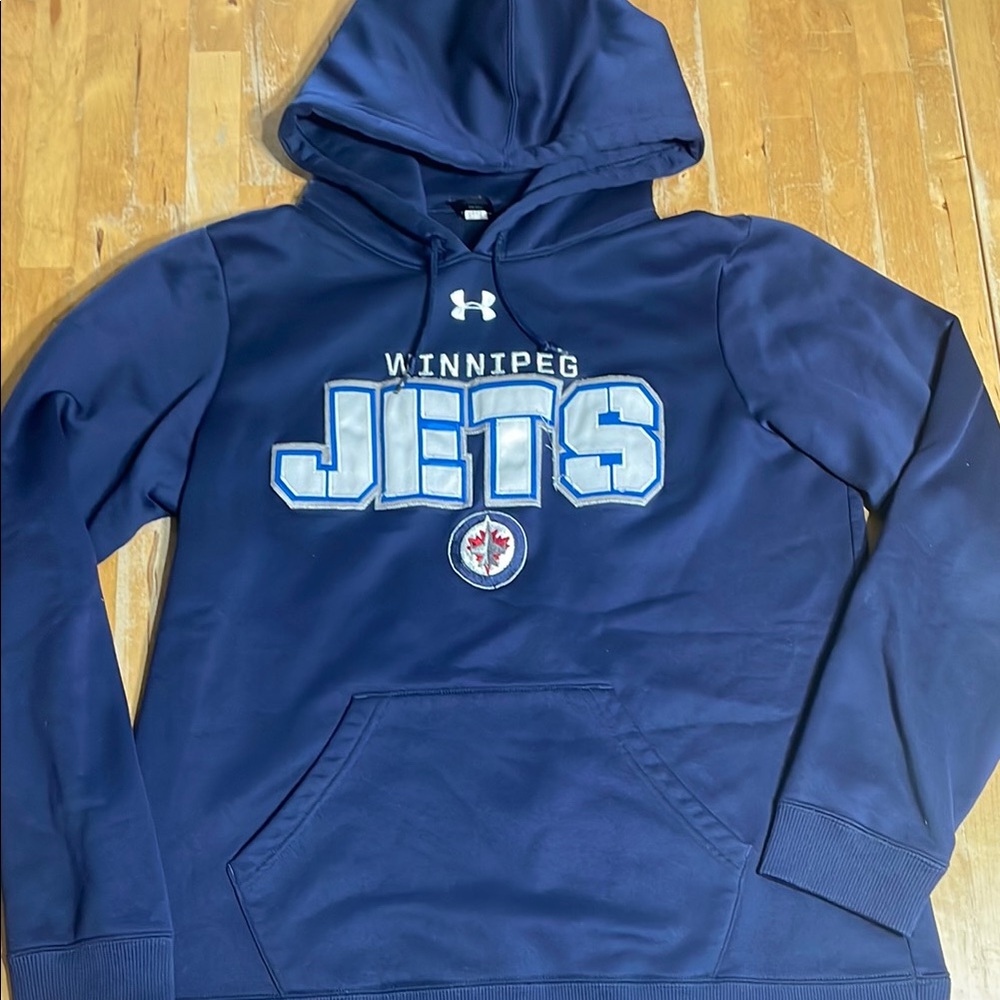 Under Armour Winnipeg Jets Blue Hoodie